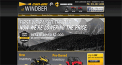 Desktop Screenshot of canamofwindber.com